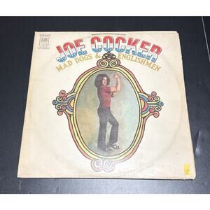 Joe Cocker Mad Dogs & Englishmen 2 LP Vinyl Record GF Fold Out Cover A&M SP 6002